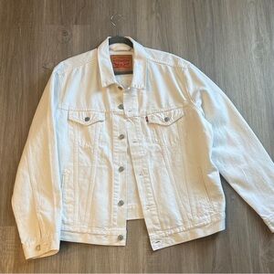 Levi's White Denim Jacket